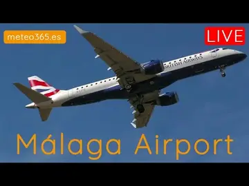 Latest image of Malaga Airport Runway Activity