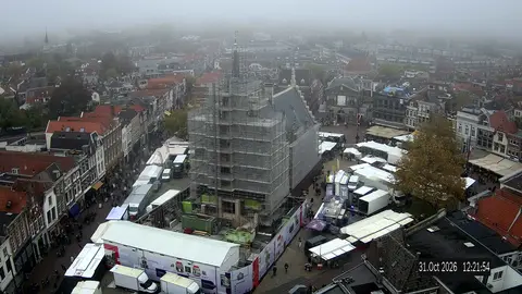 Latest image of Webcam stadhuis Gouda