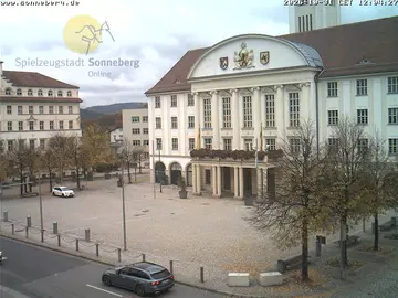 Latest image of Webcam Sonneberg - Rathausplatz