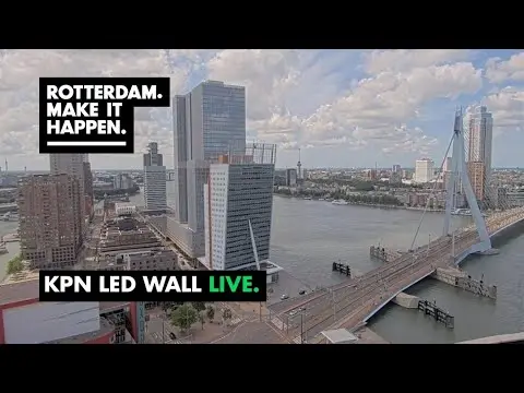 Latest image of Erasmusbrug, Rotterdam - KPN Led Wall
