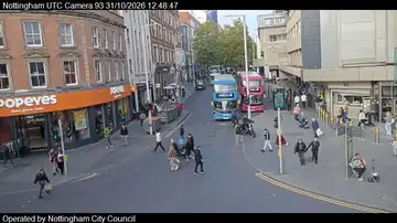 Latest image of Webcam Nottingham
