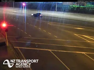 Latest image of SH1 Dunedin